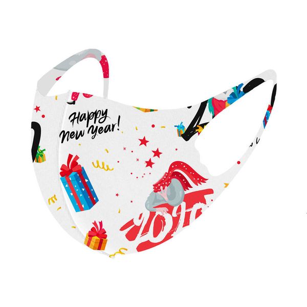 

factorylpatdesigner santa face mask gift 2020 christmas masks 3d printing boys girls dustproof sunscreen washable men wo