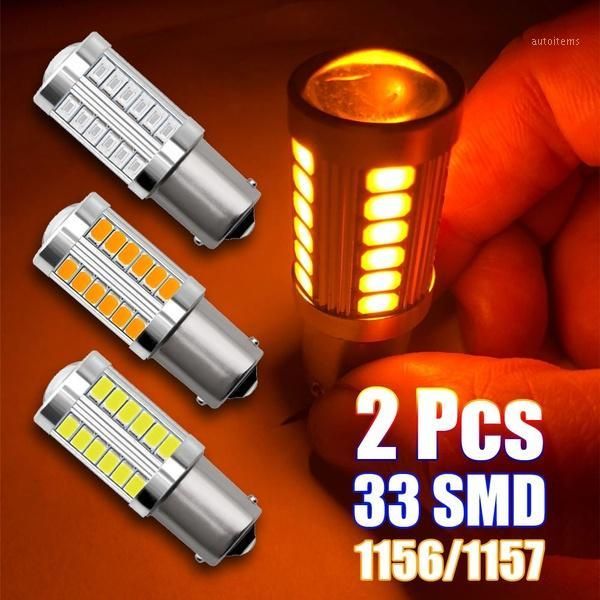 

2pcs 1156/1157 33smd 5630 5730 led car backup reserve light motor brake bulb daytime running light 12v car accessories1