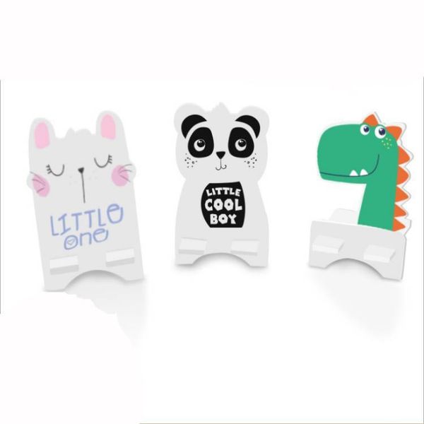 

cute deskcartoon animal wood lazy mobil stand mobile phone holder