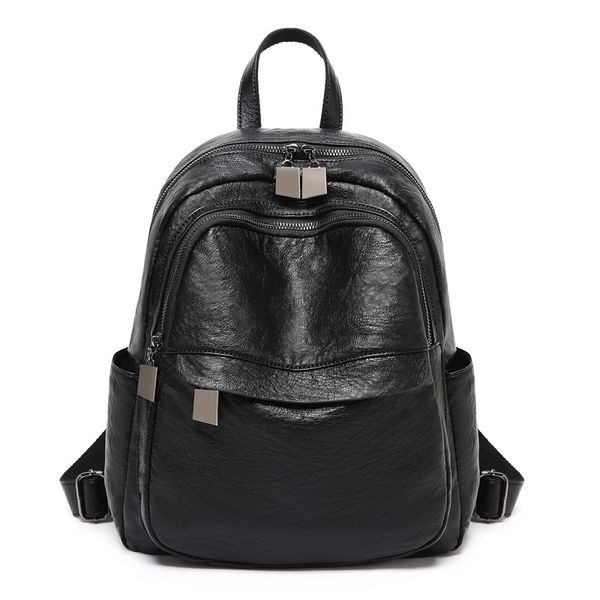 

female rucksacks purse travelling shoulder bag leather backpack to school c1136