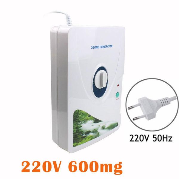 

220v 600mg/h ozone generator air purifier water sterilizer vegetable and fruit cleaning machine deodorant and formaldehyde