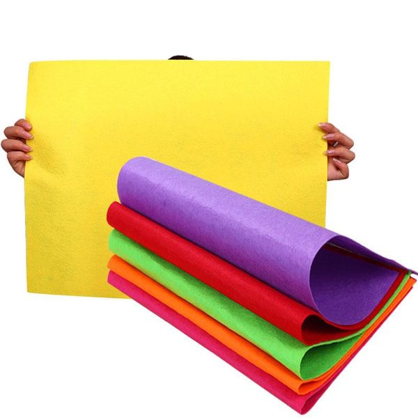 

color non woven children's handmade diy art materials kindergarten weaving art materials hanging cloth performance clothing bags bbyvdd