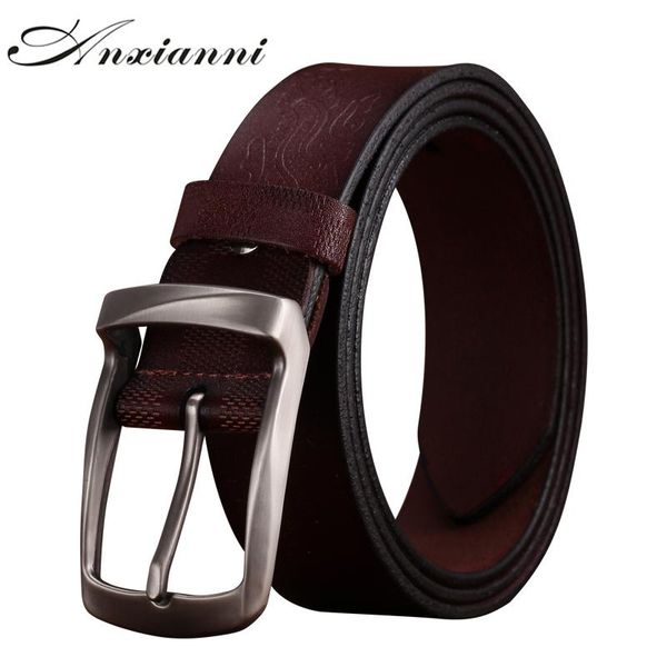 

belts " men's dress genuine leather 3.8cm wide fashion british style pin buckle belt for men casual jeans waistba, Black;brown