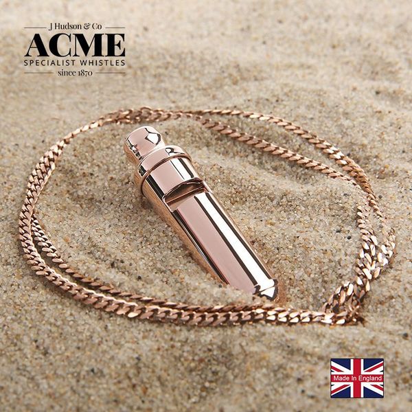 

other sporting goods acme city47 laser engraving italian solid brass fashion necklace whistle 130 decibel survival stainless steel