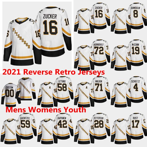 

pittsburgh penguins 2021 reverse retro hockey jerseys conor sheary matt cullen zach trotman andrew agozzino sidney crosby custom stitched, Black;red