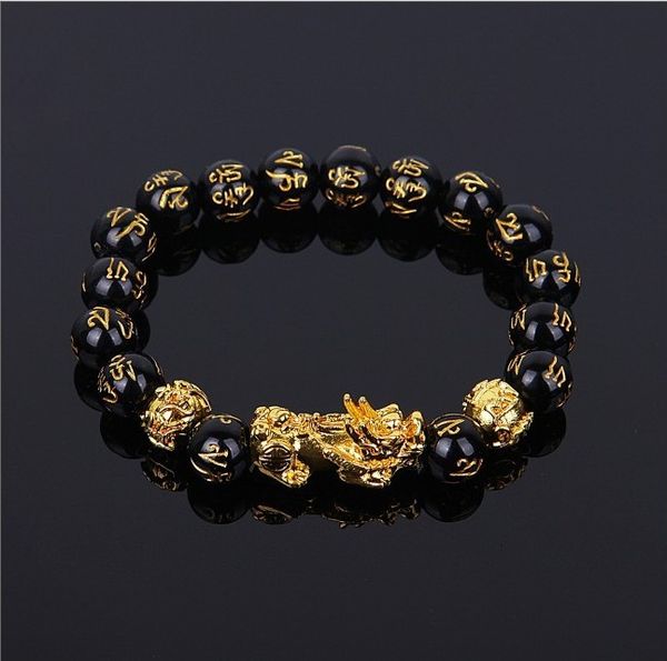 

obsidian for gold bracelet plated men and imitation women, Silver