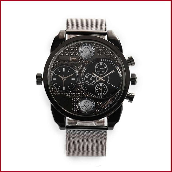 

fashion men's watch with touring alloy mesh ribbon mechanical universal