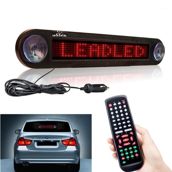 

display 12 v car led board english russia's remote control logo programmable information sign1