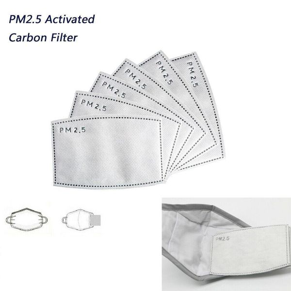 

pm2.5 mouth haze for mask anti replaceable filter-slice 5 layers non-woven activated carbon filtercnrj91