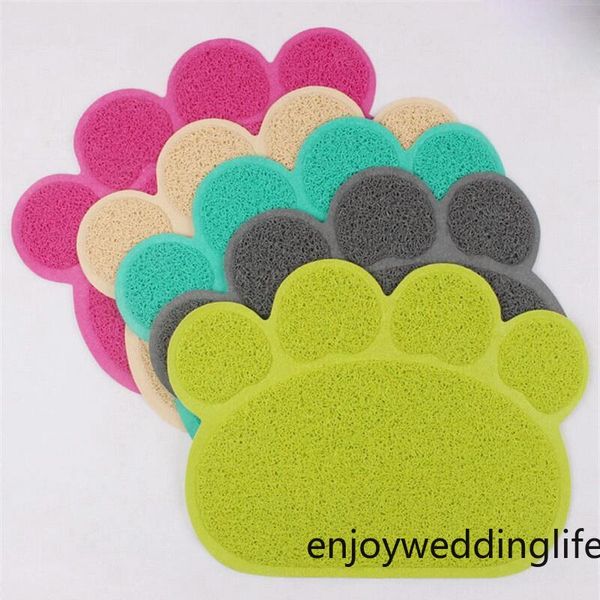 

pet dog mat pad pak paw pvc кровать посуда размещения cat подстил коврик для домашних животных пищевые продукты питания размещение домашних