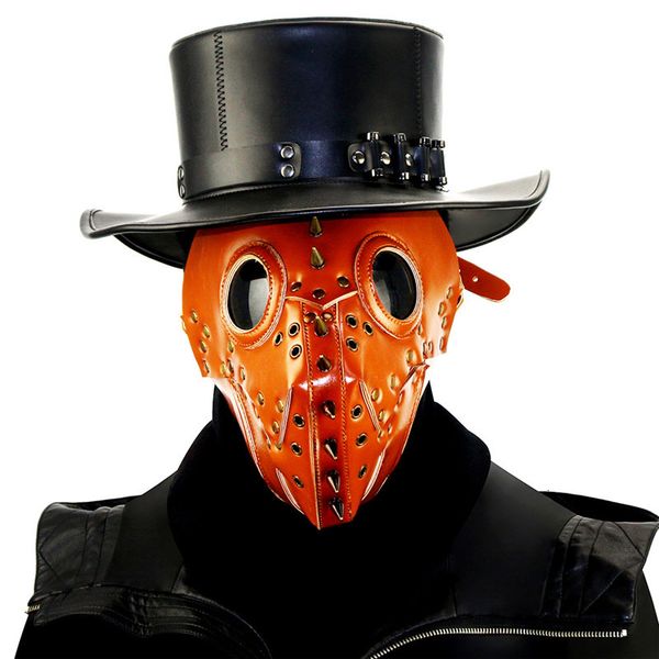 

day creative masks punk style rivet halloween ornament mask party & bar retro men women props