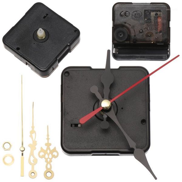 Relógios de parede 1 Set relógio Relógio Movimento de quartzo Peças Manual de varredura silenciosa DIY Handicraft Bell Accessories Repair Kits1