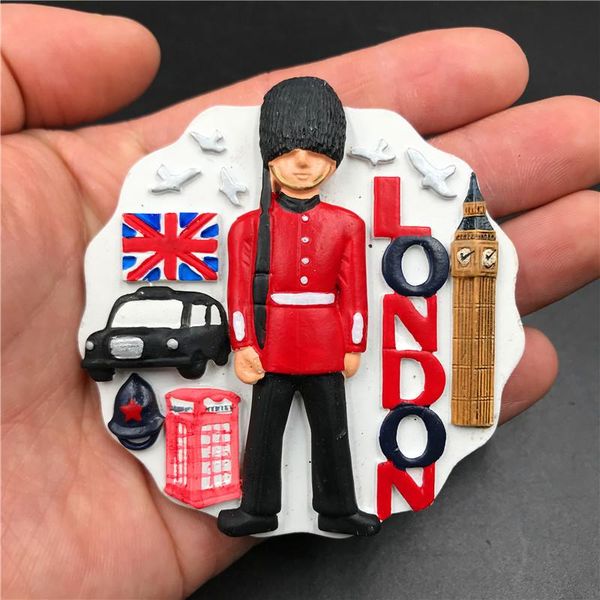 

смола 3d магнитные творческие магниты холодильника холодильник наклеенные сувениры из лондонского автобуса англия коллекции подарка украшени