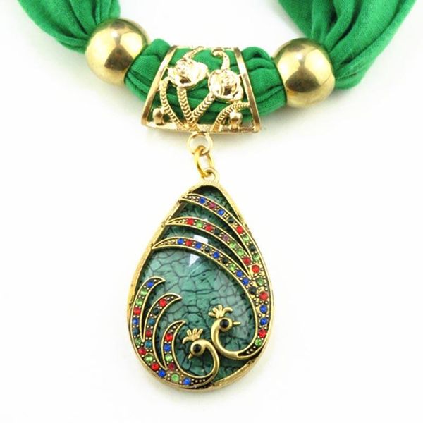 

runmeifa ожерелье кулон шарф мода винтаж богемский большая смола капля водопада эффект полиэстер большой kwastje sjaals sqclcr, Blue;gray