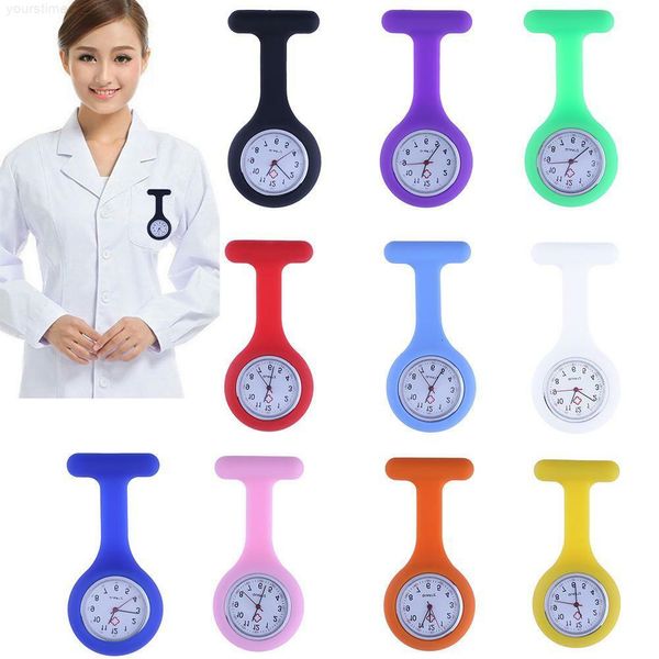 

nurse silicon batteries zebra leopard prints pocket chest table kids gift watches watch ju0481