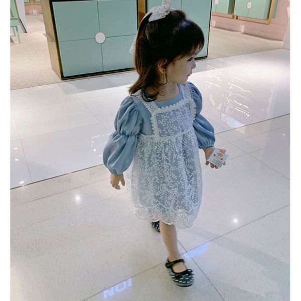 

korean children's spring princs baby 2021 new net red two piece girl's drs, Red;yellow