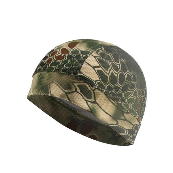 

helmet inner special pattern inner cap sports cap cycling hat sweat absorption quick dry bandana beanie breathable hat, Black