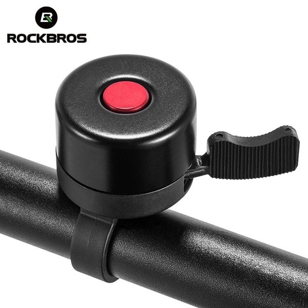 

rockbros bicycle bell portable mtb road bike copper alloy ring ultralight handlebar classical bike horn cycling accessories