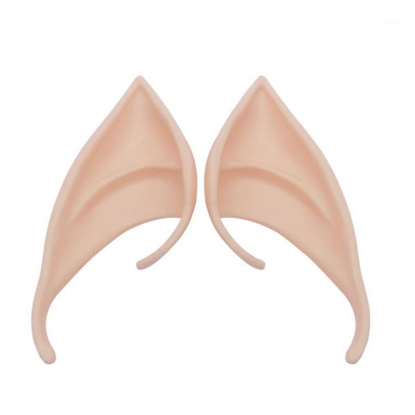 

party masks 1 pair latex elf ears pointed cosplay mask for halloween masquerade costumes festival selling1