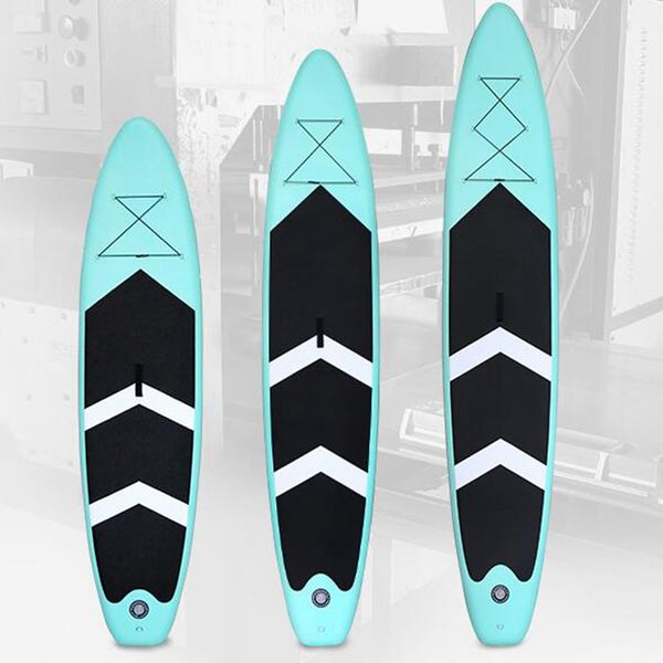 420 x 76 x 15 cm, anpassbares Surfbrett, hochwertiges aufblasbares Stand-Up-Paddle-Board, CE-geprüftes Kajak mit robuster Tragetasche für SUP-Zubehör per Zugschiff