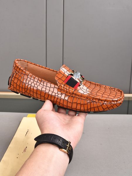 

man shoes 2022 spring autumn fashion boat shoes mens classic designer original leather comfy drive men loafers shoe, Black