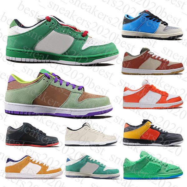 

2021 fashion sports trainers shoes chunky dunky sneakers skateboard running sb shoes size 36-45 without shoes box