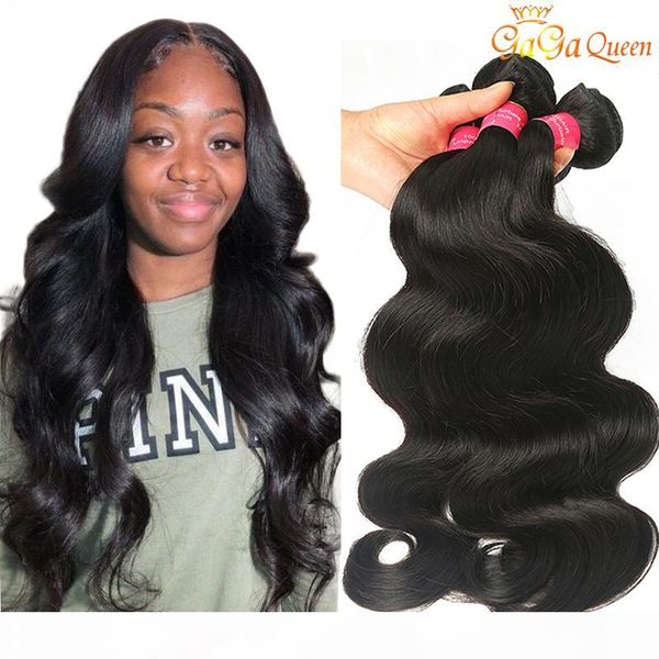 

wholesale brazilian body wave straight hair 10 bundles brazilian virgin hair body wave unprocessed brazilian human hair weave bundles, Black