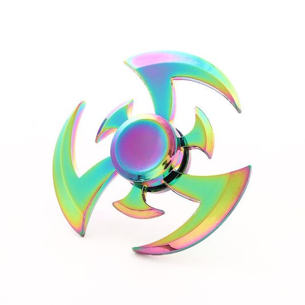 

hidget hand spinner цинковый сплав радуга металлический спинатор игрушка для спиннеров фокус облегчает стресс сдвг спиннер e h wmtvwt