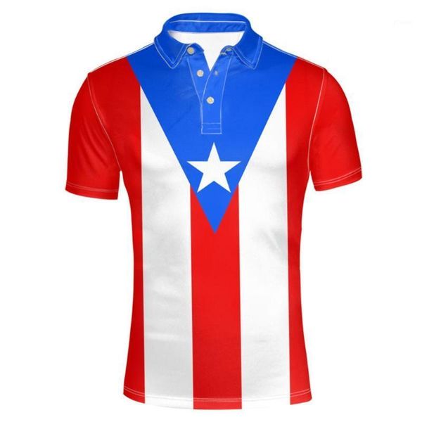 

puerto rico youth diy custom made name number shirt nation flag pr rican spanish country college p clothes1, White;black