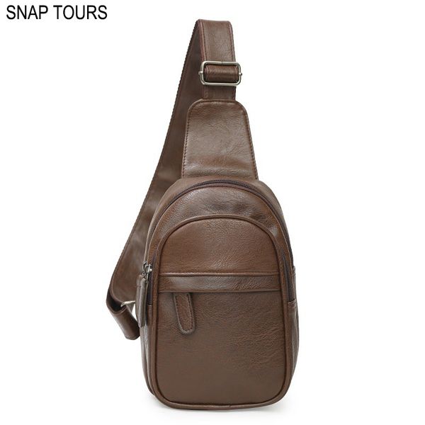 

snap chest shoulder promotimini sling bag crossbody tours pack leather male korean men messenger bag 2018 style xixea