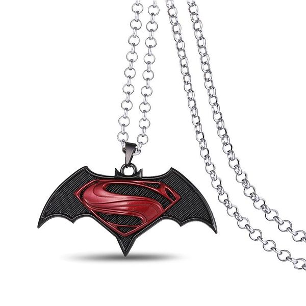 

mj jewelry with dawn of justice metal charm pendant necklace cosplay jewelry gift accessories, Silver