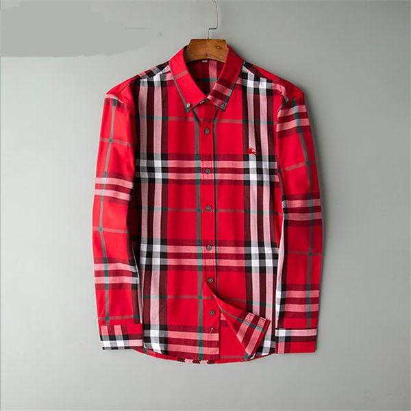 

2021 mens cotton shirts black white striped long sleeve dress shirt spring autumn men dress shirts business #13, White;black