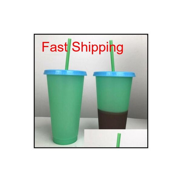 

24oz color changing cups pp temperature sensing cups skinny tumblers coffee cup mug water bottles wi qylmwr hx_pack