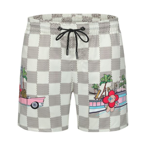 

swimwear white beach shorts swimming shorts men diamond hand love print sport casual summer surf board, White;black