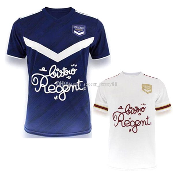 

20 21 girondins de bordeaux ben arfa soccer jerseys 2020 2021 maillot de foot briand s.kalu kamano home away men kids basic football shirts, Black;yellow