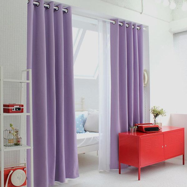

korean physical blackout curtains for window modern light purple curtains for living room bedroom curtain kitchen single panels