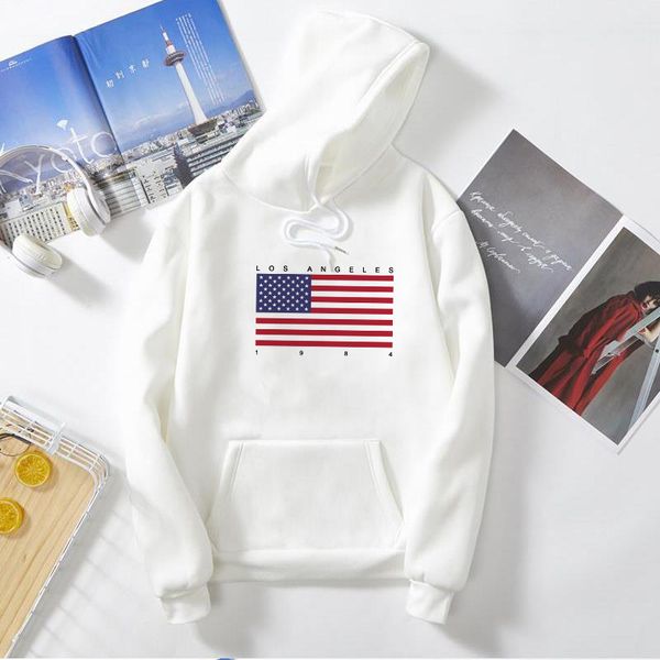 

wram jumper letter print women hip hop long sleeve sweatshirt harajuku vintage usa pullover hoodie casual loose hooded coat lenvu