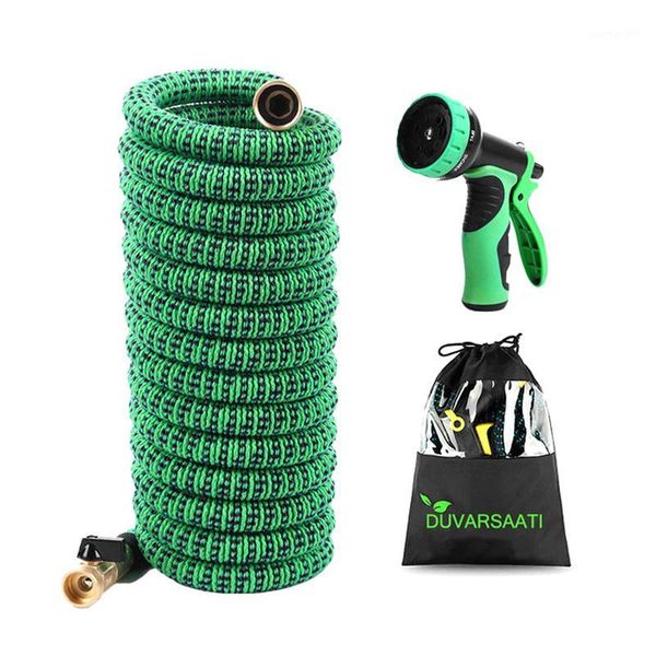 

expandable garden magic water hose eu version high pressure flexible hose car wash plastic pipe to watering with spray gun1