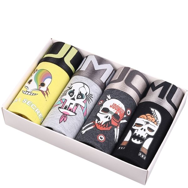 

haleychan cotton colorful cartoon 1 boxs boyshort brief for tomboy trans lesbian transgender ftm underwear neutral women panties 201112, Black;pink