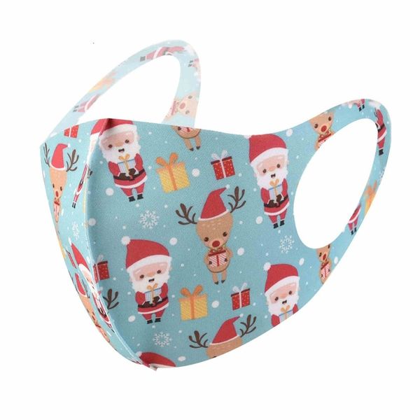 

santa masks designer face gift mask 3d printing boys girls facemask dustproof sunscreen washable man women aduloutletvq4x