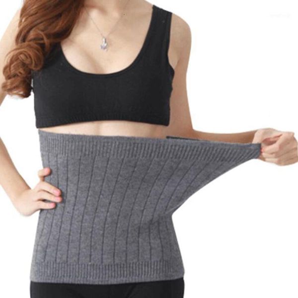 

cashmere waist belts for fitness warmer wool waist support comfortable lumbar brace stomach cold stomach protection sport safety1, Black;gray