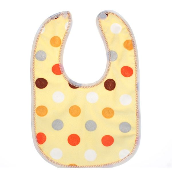 

1 piece baby dot kids bibs saliva burp boy girls newborn feeding accessories infant baberos waterproof toddlers stuff cloth f wmthhx