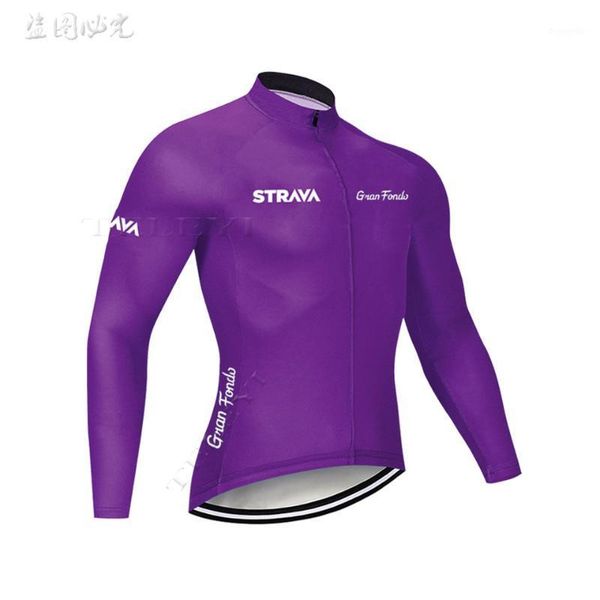

2020 strava long sleeve cycling jersey mtb bike clothing men's breathable bicycle clothes ropa hombre bicicleta1, Black;red