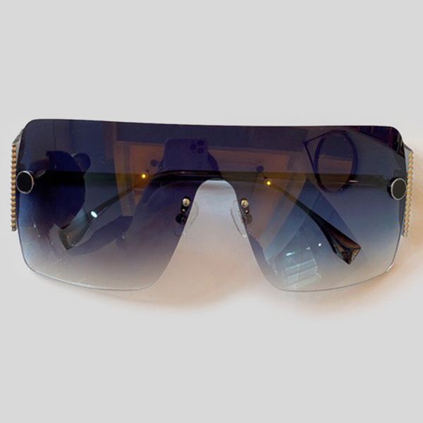 

of sunglasses a new female piece gradient personality men shades cium, White;black