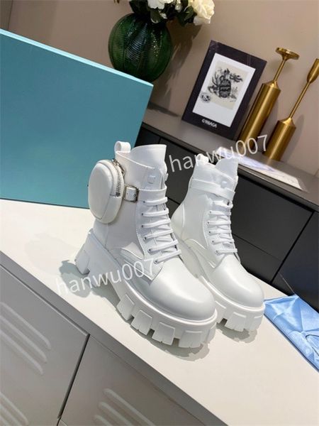 

luxury brand women designer boots martin desert boo ts s flamingo love arrow medal 100% genuine leather thick winter shoes high heel ly21112, Black