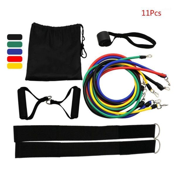 

resistance bands 1set multifunction exercise yoga pilates fitness tube pull rope drop 1