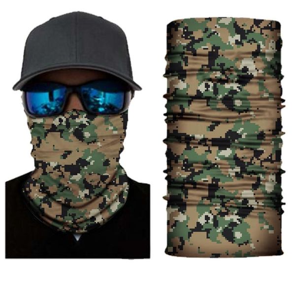

magic bandana camo sun protection sport mask factory seamless bib custom outdoor riding variety headscarf sqcxoo pingtoy, Black