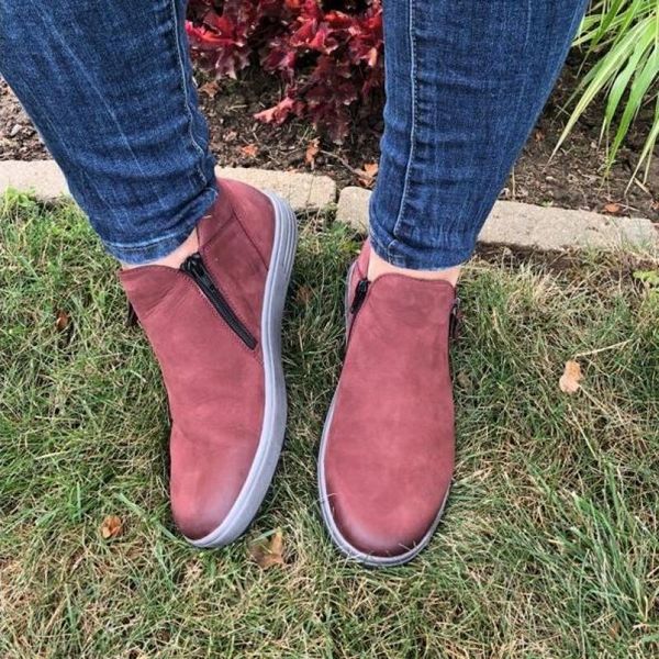 

women ankle boots shoes ladies sneakers basket femme casual shoes tenis feminino high flat trainers women zipper, Black