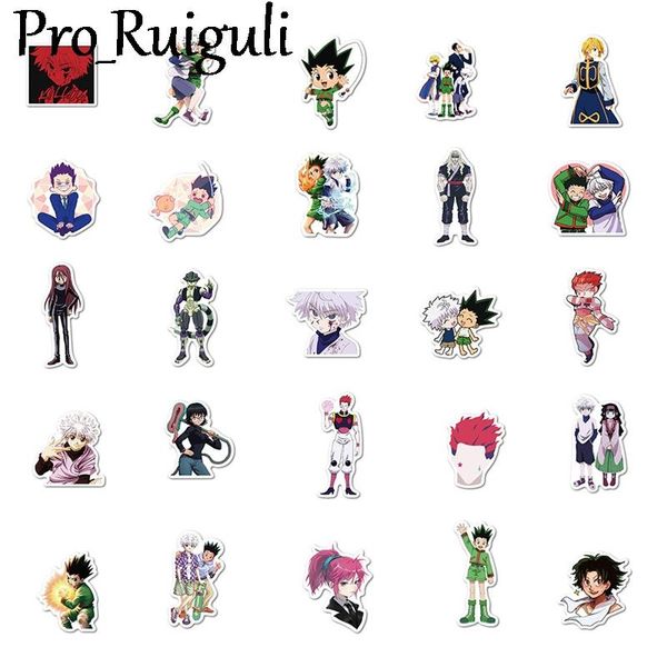 

50 шт. hunter x hunter scrapbooking наклейки пакеты водонепроницаемый скейтборд камера мотоцикл гитара граффити наклейки пастеры подарки jll