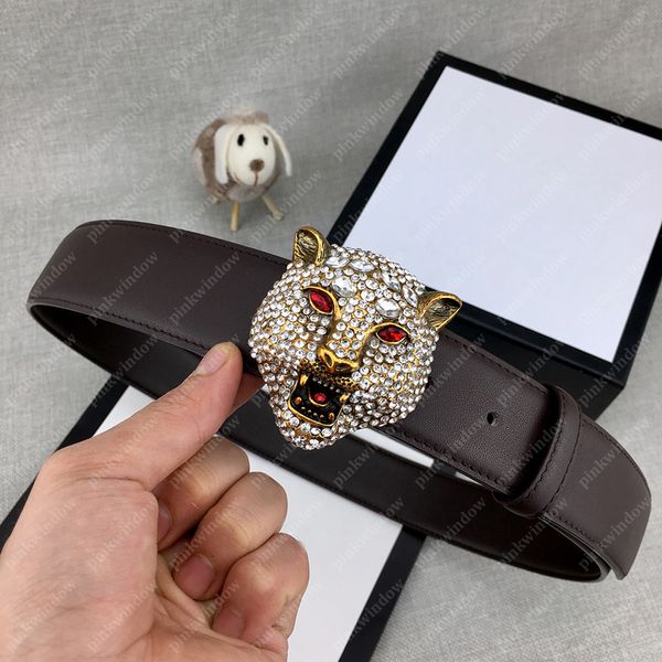 

tiger belt men women belts mens designers belts waistband genuine leather luxurys designers belts cintura ceinture homme pour 20121503l, Black;brown